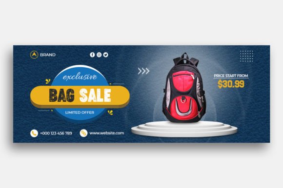 Bag Sale Facebook Cover Template: A Guide to Easy and Effective Social Media Design