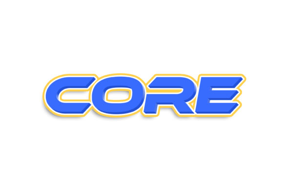 Core - 3D Text Style Effect PSD: A Practical Guide for Designers