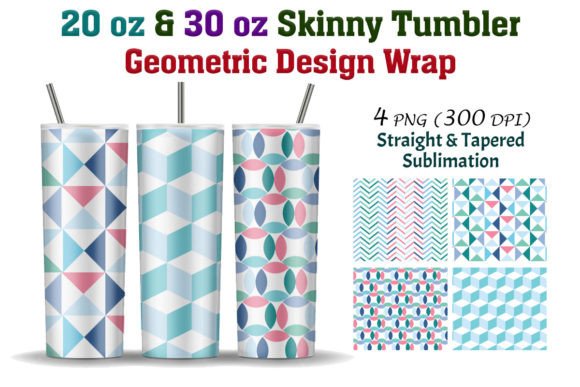 Geometric 20 Oz 30 Oz Skinny Tumbler: A Stylish and Practical Choice for Your Brand or Personal Use