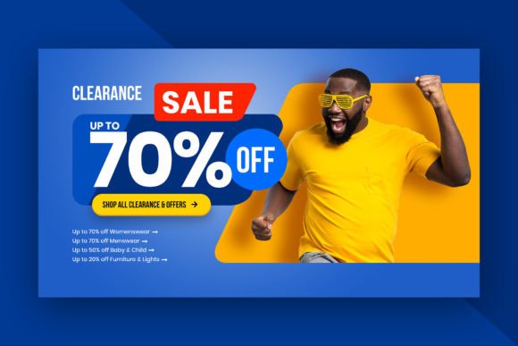 Hero Header Section Template for Fashion