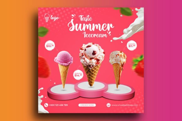 Ice Cream Sale Social Media Post: A Creative Tool for Business Growth