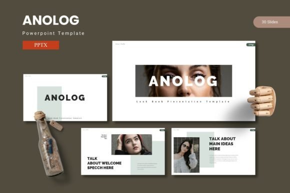 Master Your Presentation with Anolog - PowerPoint Template