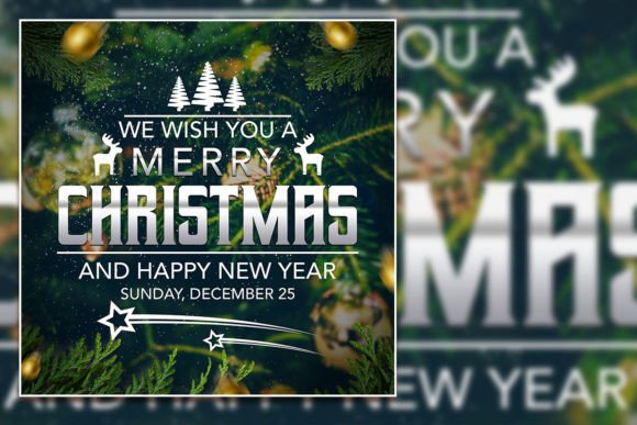 Merry Christmas Square Flyer Pr Poster: A Versatile Tool for Holiday Promotion