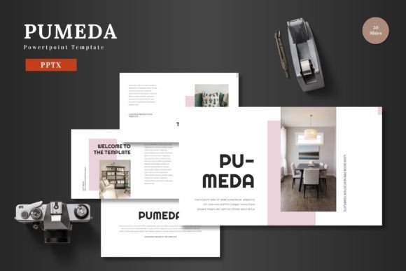 Pumeda - Powerpoint Template: A Versatile Tool for Modern Presentations