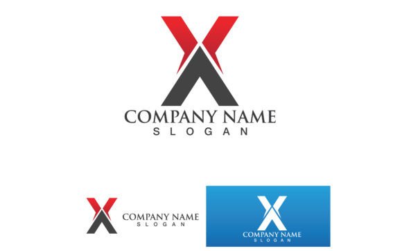 X Letter Logo Template Vector Icon Illus: A Versatile Design Element for Modern Branding
